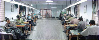 Stiching area